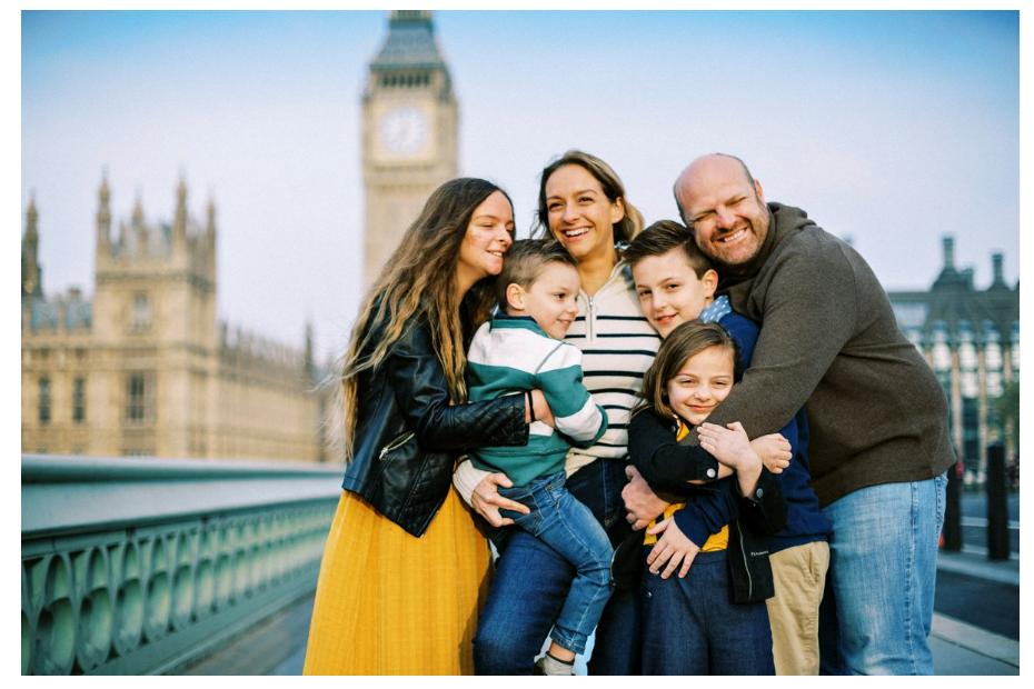 Traveling to London with family