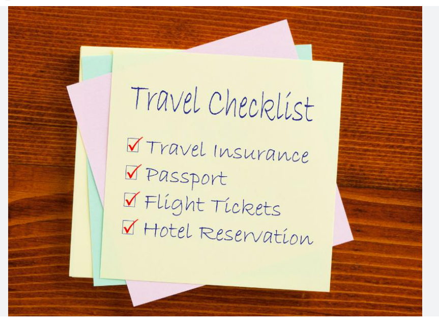 Preparing for Your Trip